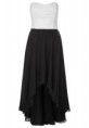 Vestido Blanco y Negro 